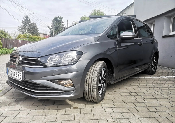 Volkswagen Golf Sportsvan cena 68500 przebieg: 63000, rok produkcji 2018 z Miasteczko Śląskie małe 277